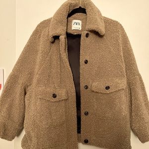 Zara coat xs oversized